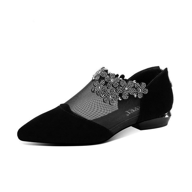 ćClearance Saleš„ćRhinestone Stone Hollow Shoes
