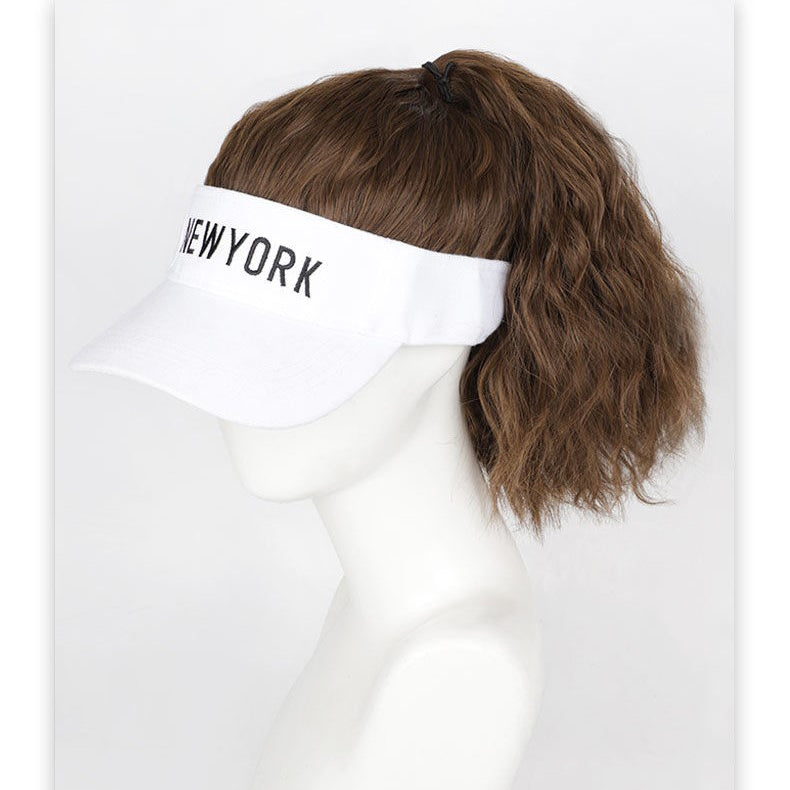 【Mega Sale🔥】Outdoor Cap Curly Wig