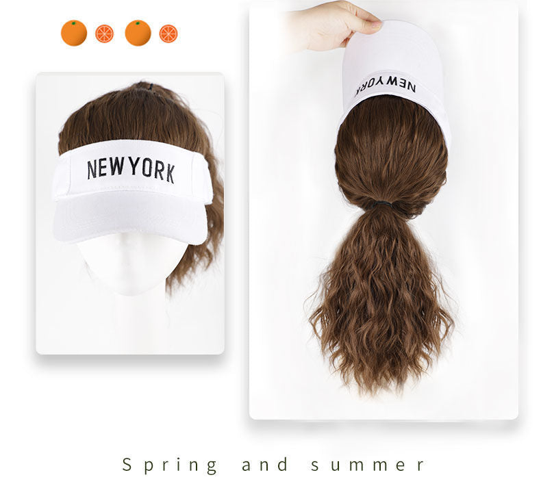 【Mega Sale🔥】Outdoor Cap Curly Wig