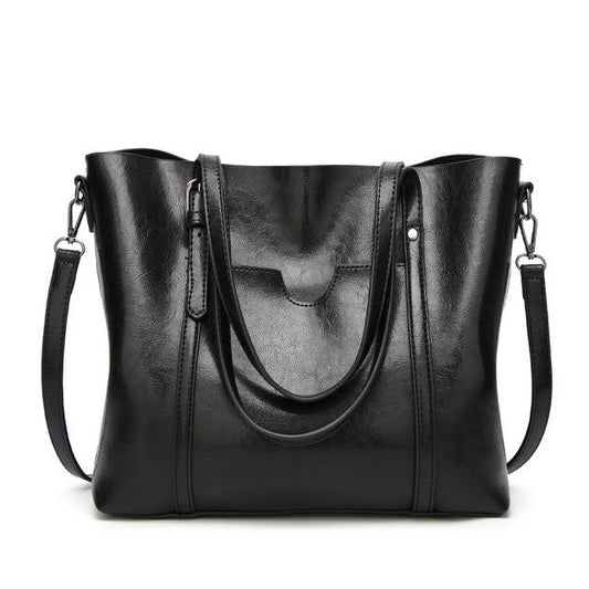 Large Capacity Leather HandbagăTime Limited Offer 3999Kshă