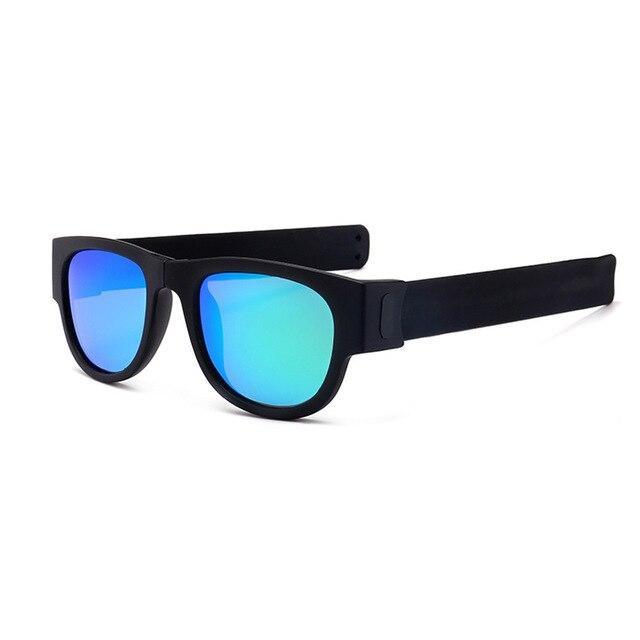 Slap-On Folding Polarised Sunglasses