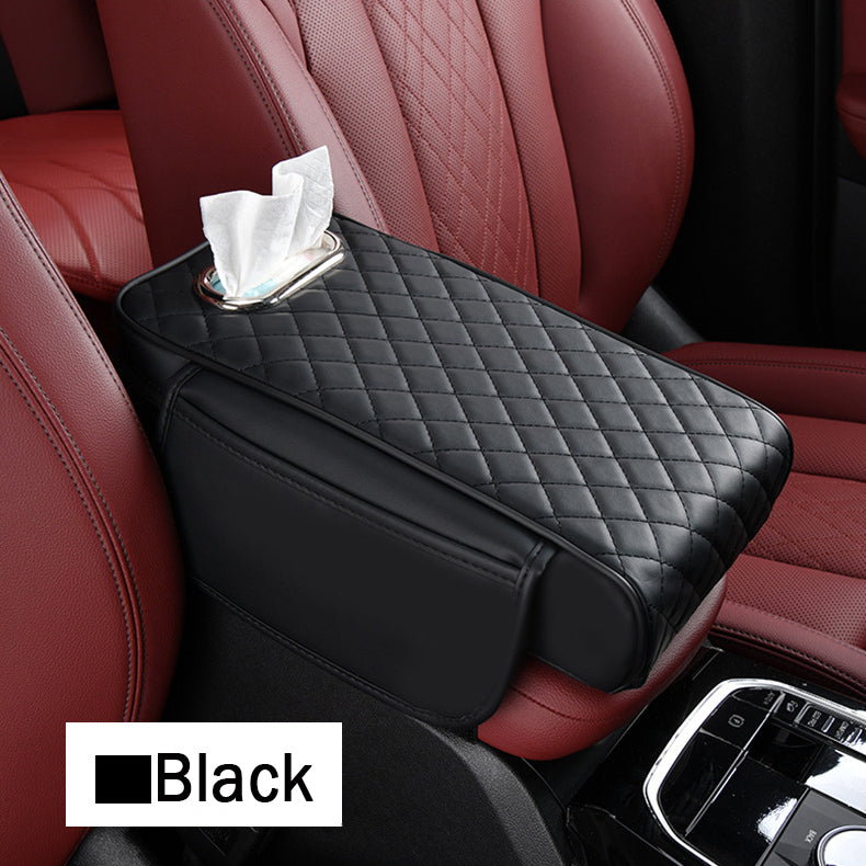 Multifunctional Armrest Box【Black】