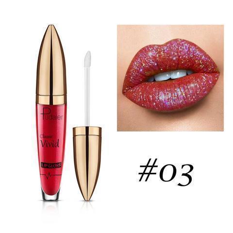 Pudaier Diamond Shiny Lipstick 【18 Colors✨】