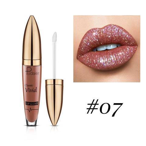 Pudaier Diamond Shiny Lipstick 【18 Colors✨】