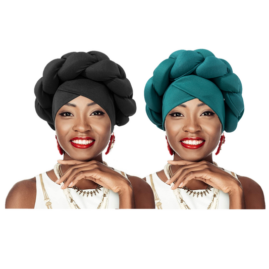 Women's Turban Cap Head Wrap【2 PCS/PACK】