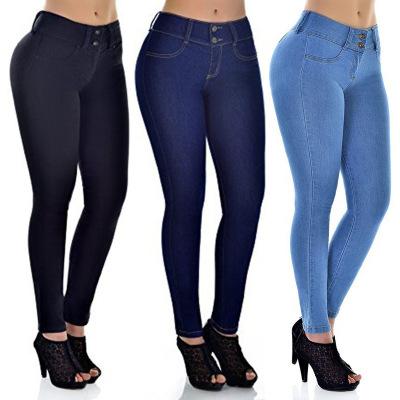 Tisodo Super Stretch™ Skinny Jeans【Blue/Dark Blue】