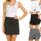 High Waist Skirt Shorts