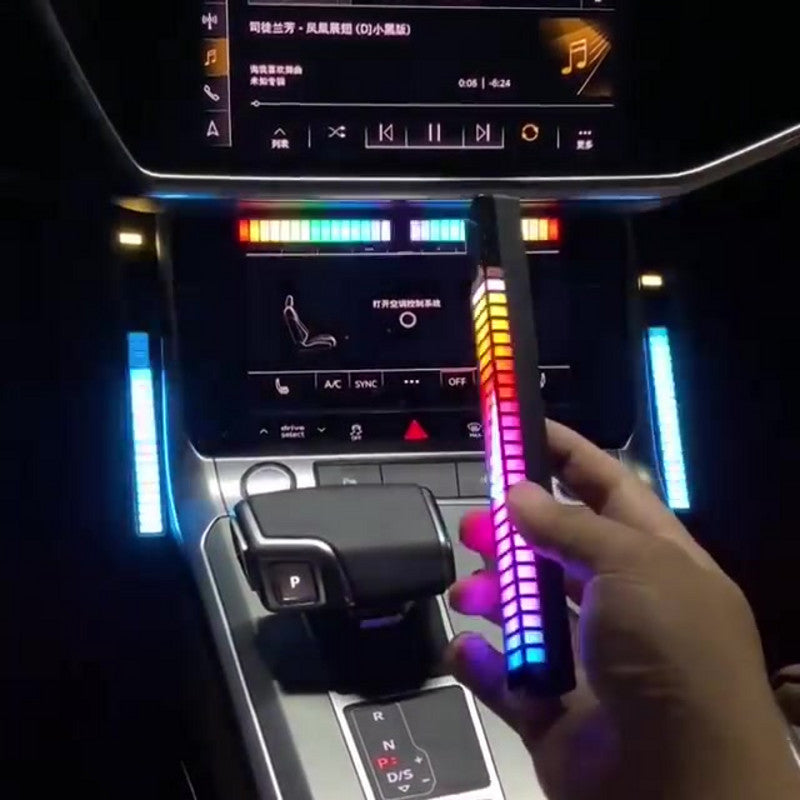 【🔥Clearance Sales🔥】RGB Voice-Activated Synchronous Rhythm Colorful Light