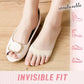 Forefoot Pads for Women High Heels【2 Pairs Beige + 2 Pairs Black】
