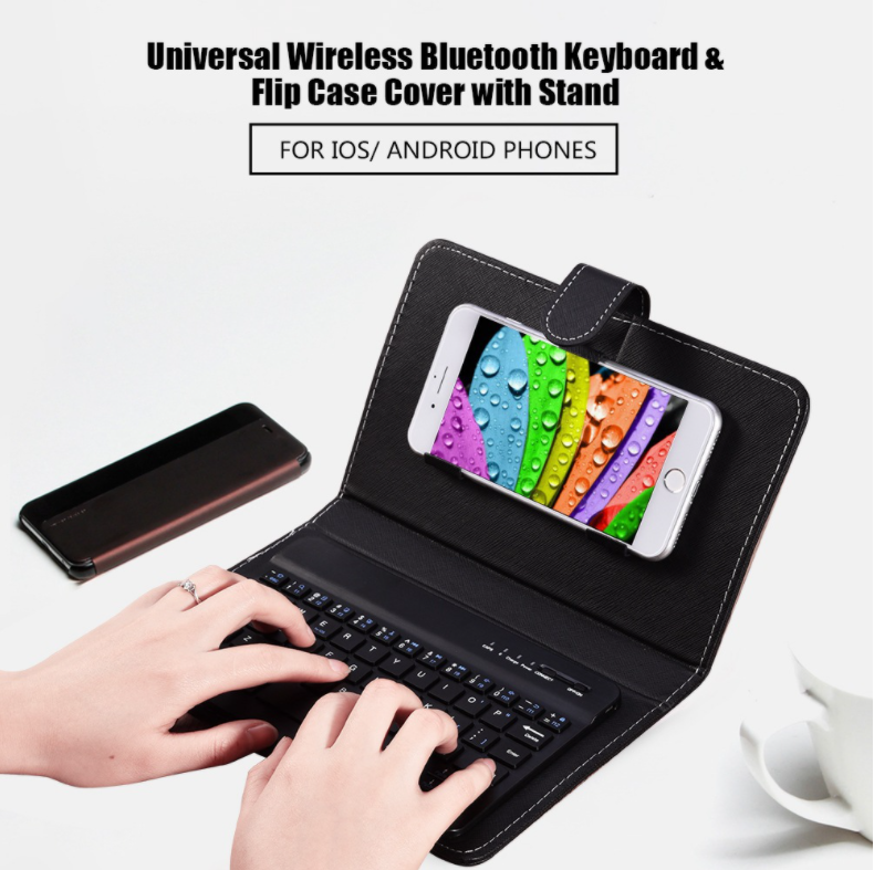 Wireless Bluetooth Keyboard For iPhone Or Android